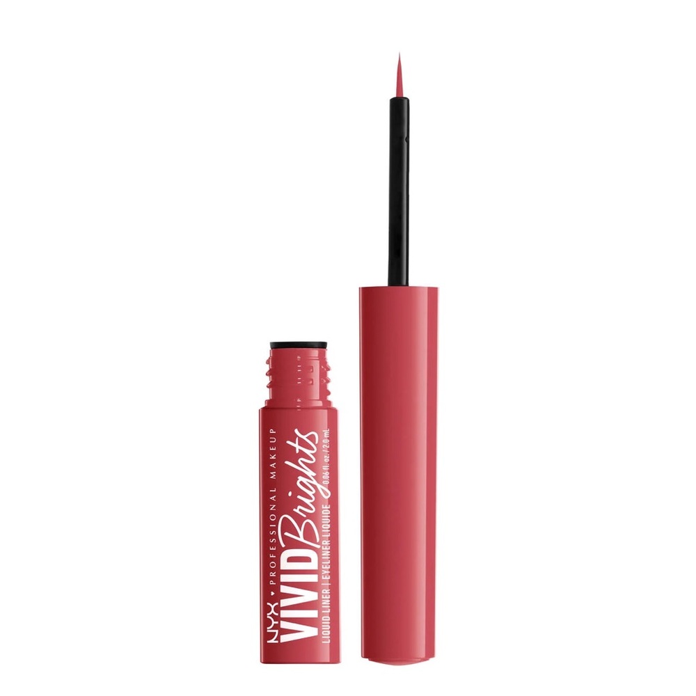 NWT NYX Vivid Brights Colored Liquid Eyeliner - Picture 3 of 7